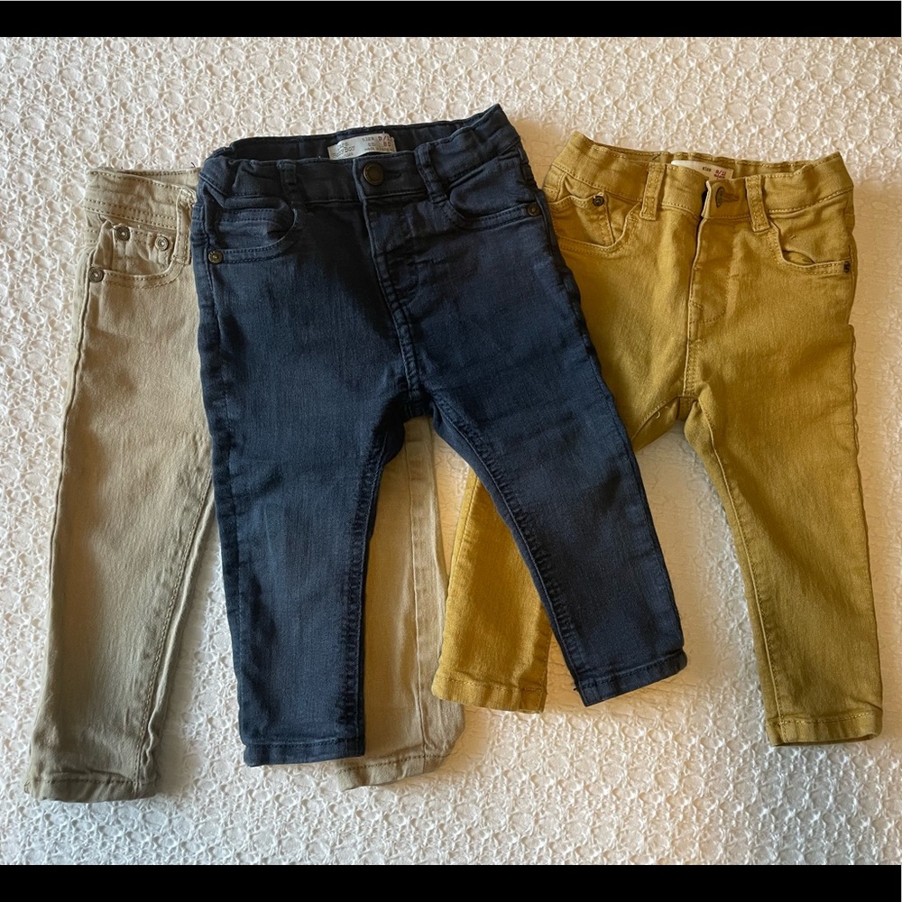 Zara baby boy jeans 9/12m